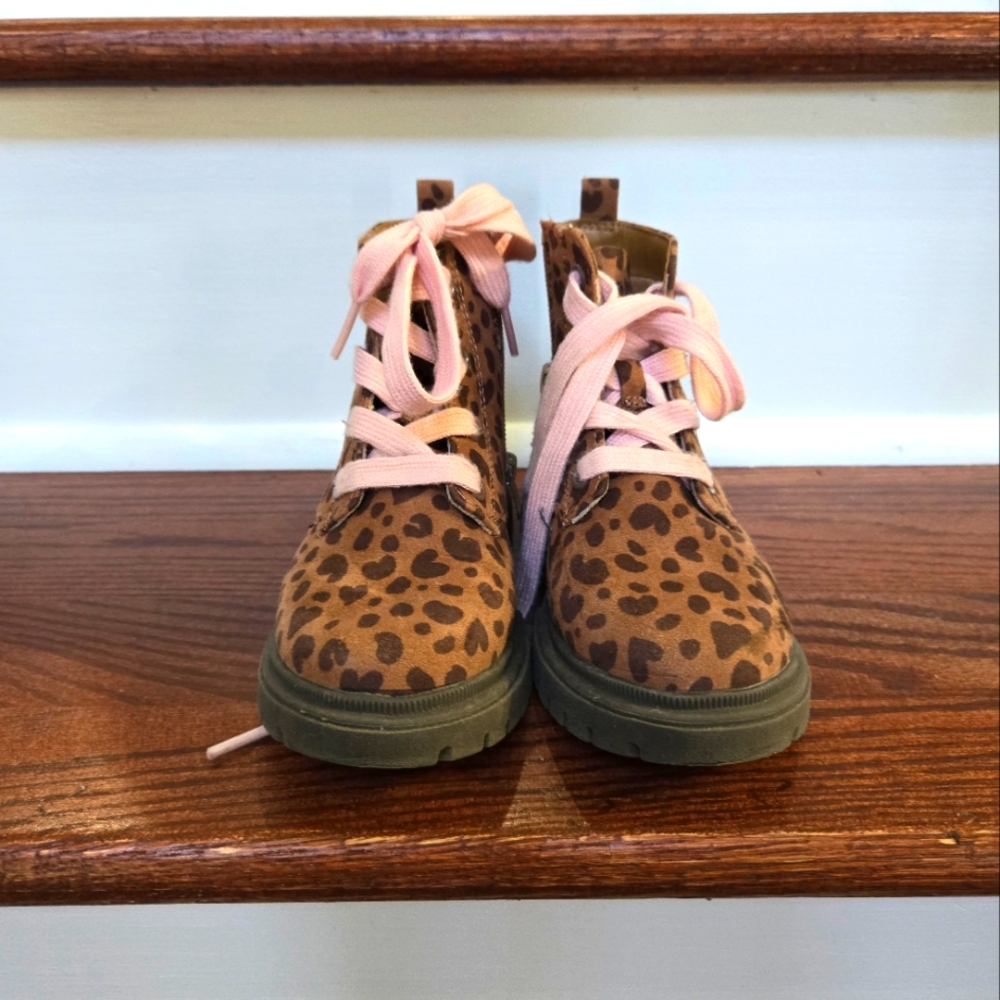 Little girl combat boots